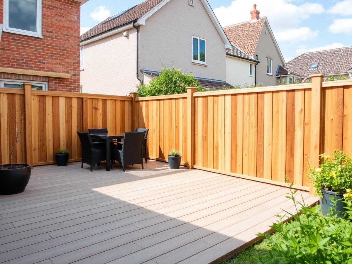 Fencing and decking