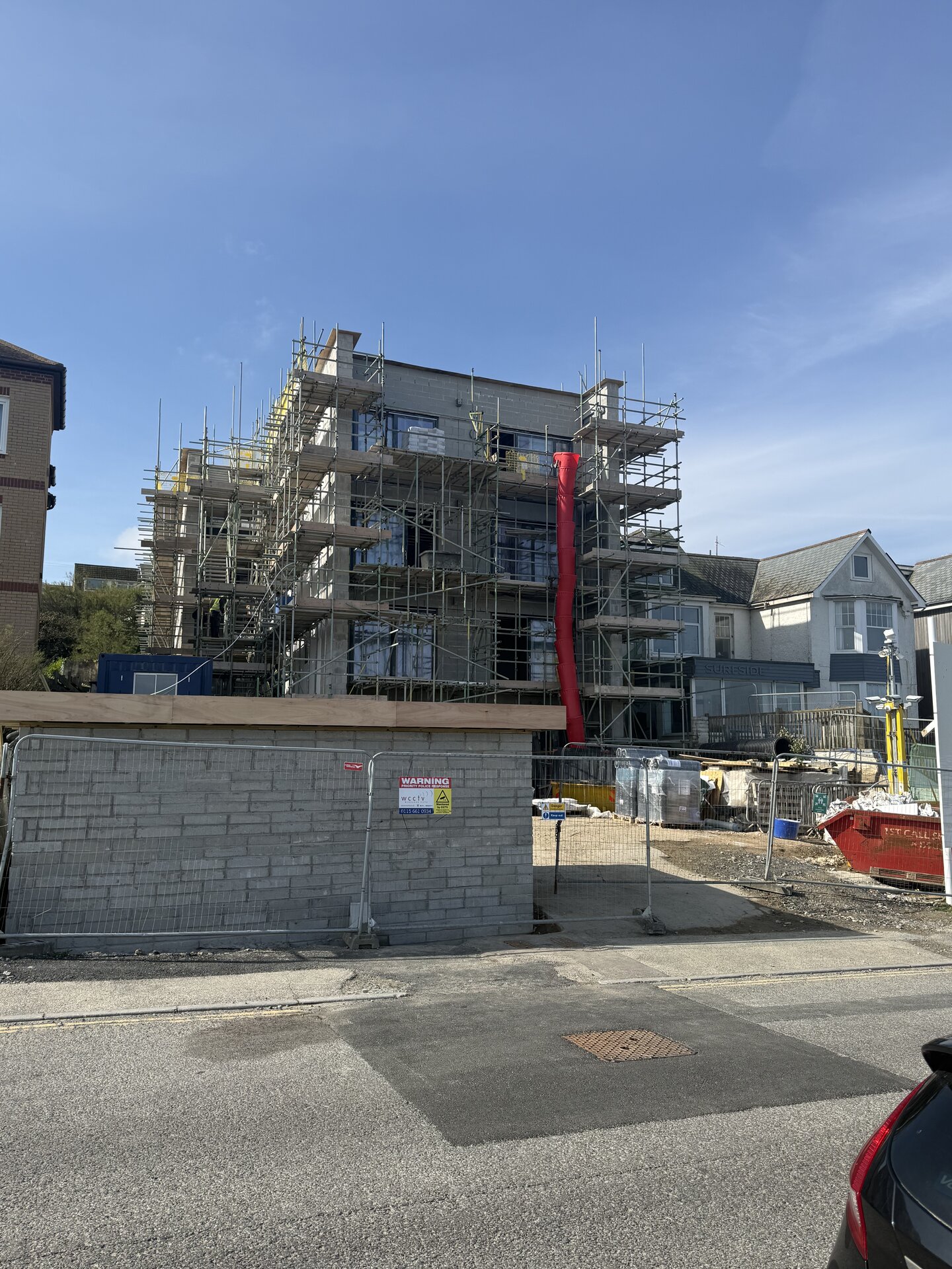 Drake Contracting site work at Ocean's Reach