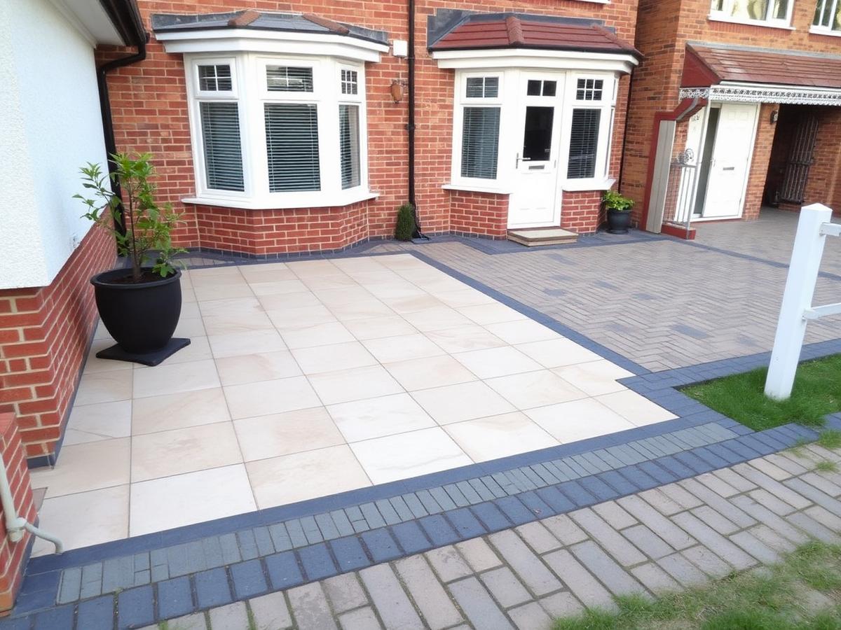 Patios and driveways